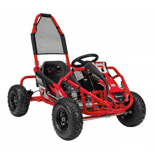 copy of Quad Highper na baterii žlutá 35 km/h + střídavý motor 1000 W + nafouknutá kola + nastavení sedadla