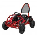 copy of Quad Highper na baterii žlutá 35 km/h + střídavý motor 1000 W + nafouknutá kola + nastavení sedadla