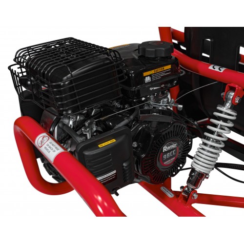 copy of Quad Highper na baterii žlutá 35 km/h + střídavý motor 1000 W + nafouknutá kola + nastavení sedadla