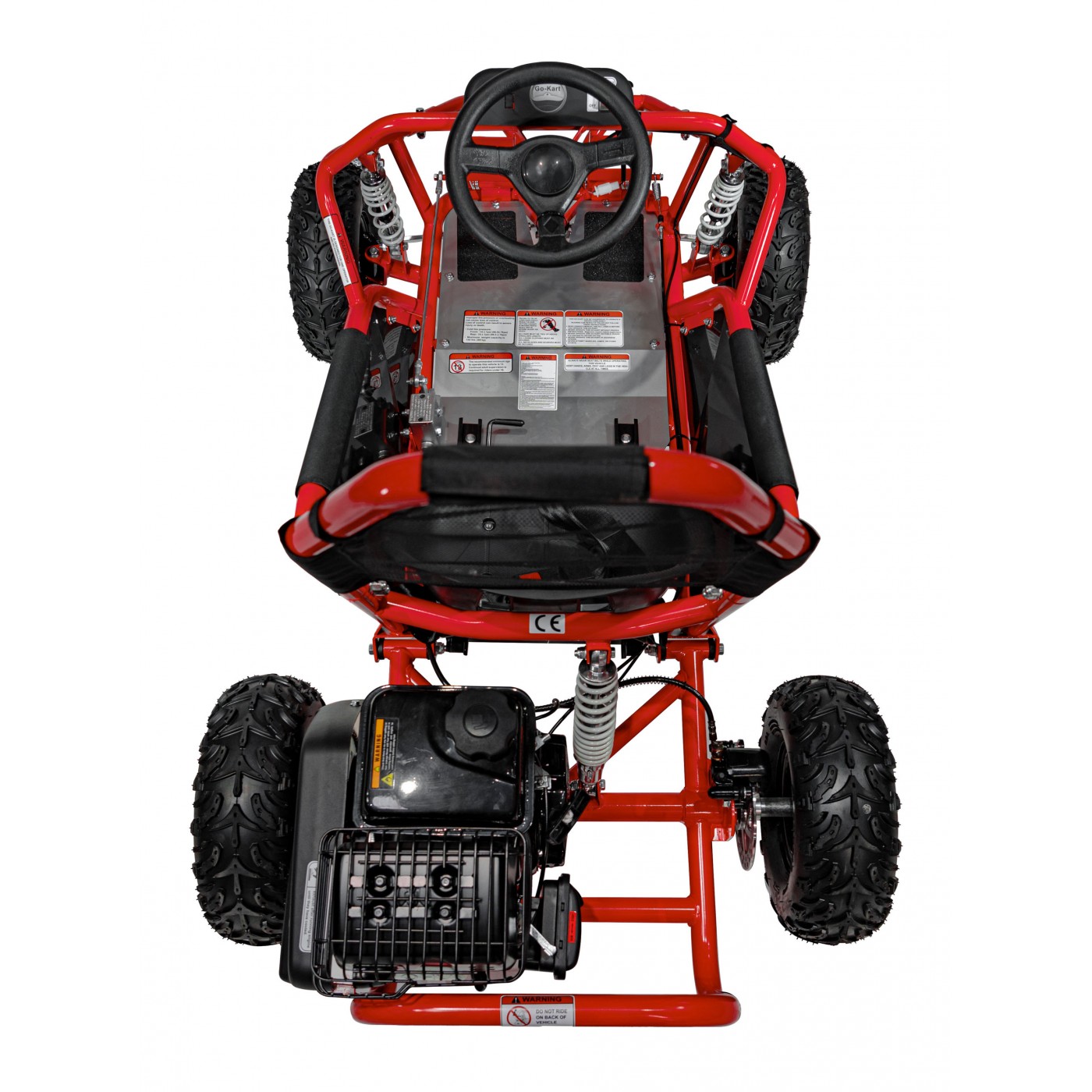 copy of Quad Highper na baterii žlutá 35 km/h + střídavý motor 1000 W + nafouknutá kola + nastavení sedadla