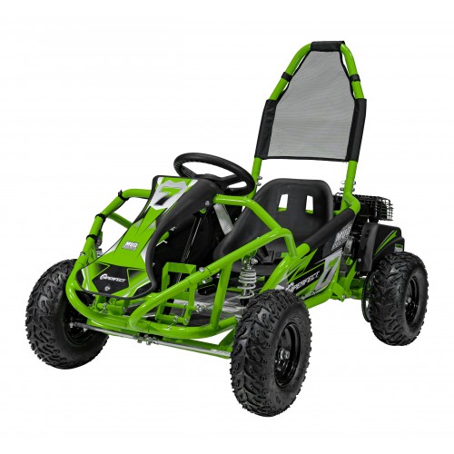 copy of Quad Highper na baterii žlutá 35 km/h + střídavý motor 1000 W + nafouknutá kola + nastavení sedadla