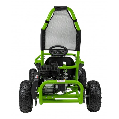 copy of Quad Highper na baterii žlutá 35 km/h + střídavý motor 1000 W + nafouknutá kola + nastavení sedadla