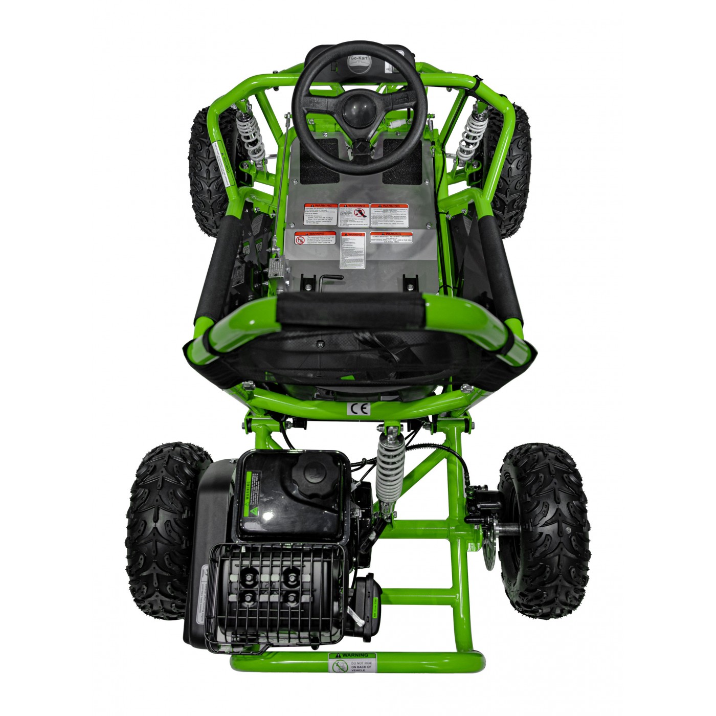 copy of Quad Highper na baterii žlutá 35 km/h + střídavý motor 1000 W + nafouknutá kola + nastavení sedadla
