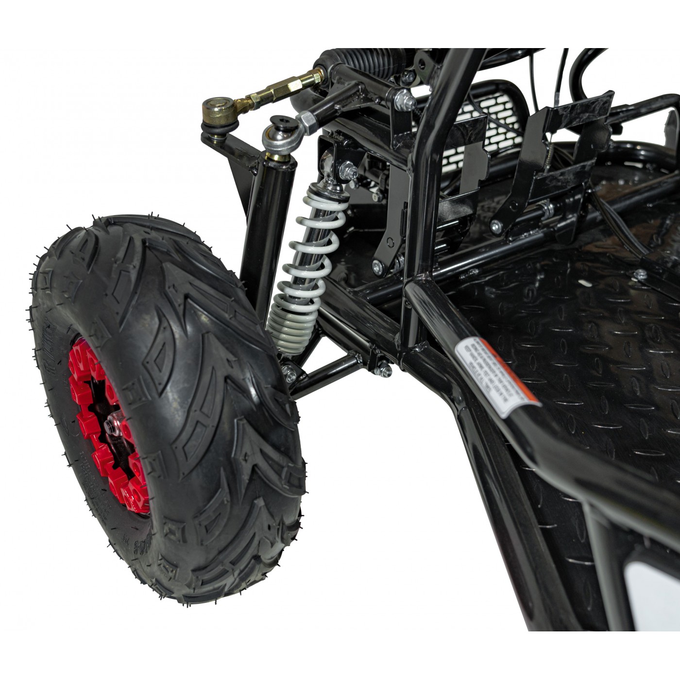 copy of Quad Highper na baterii žlutá 35 km/h + střídavý motor 1000 W + nafouknutá kola + nastavení sedadla