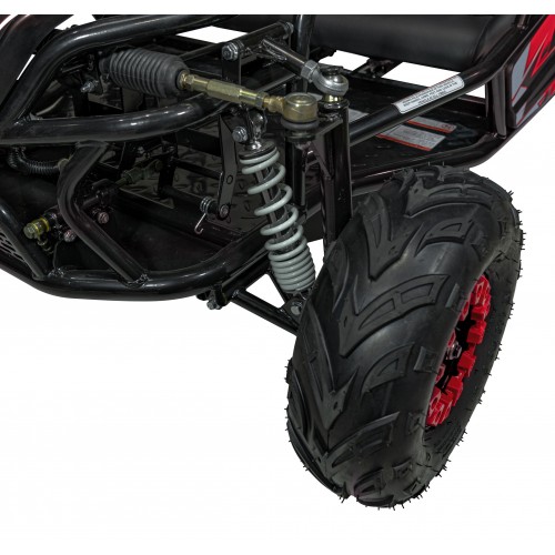 copy of Quad Highper na baterii žlutá 35 km/h + střídavý motor 1000 W + nafouknutá kola + nastavení sedadla
