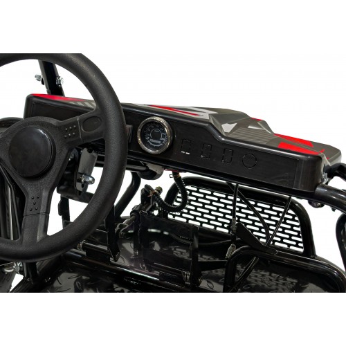 copy of Quad Highper na baterii žlutá 35 km/h + střídavý motor 1000 W + nafouknutá kola + nastavení sedadla