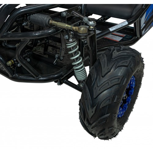 copy of Quad Highper na baterii žlutá 35 km/h + střídavý motor 1000 W + nafouknutá kola + nastavení sedadla