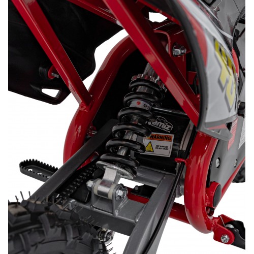 copy of Quad Highper na baterii žlutá 35 km/h + střídavý motor 1000 W + nafouknutá kola + nastavení sedadla