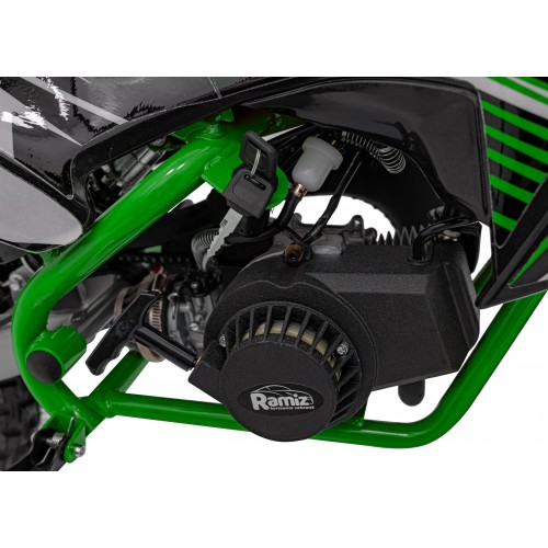 copy of Quad Highper na baterii žlutá 35 km/h + střídavý motor 1000 W + nafouknutá kola + nastavení sedadla