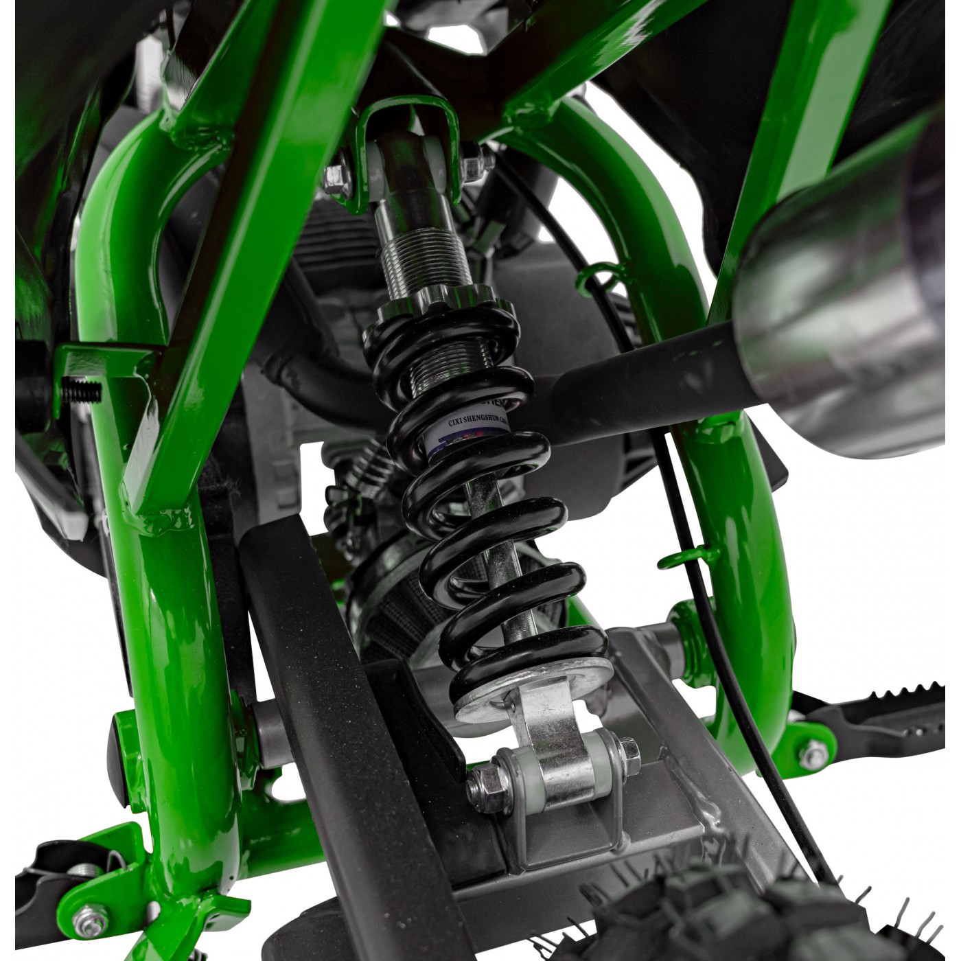 copy of Quad Highper na baterii žlutá 35 km/h + střídavý motor 1000 W + nafouknutá kola + nastavení sedadla