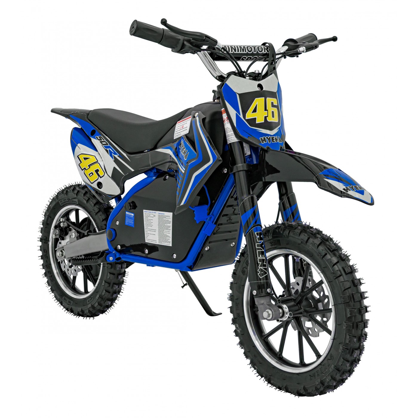 copy of Quad Highper na baterii žlutá 35 km/h + střídavý motor 1000 W + nafouknutá kola + nastavení sedadla