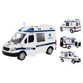Velké policejní auto 1 16 Světla zvuky
