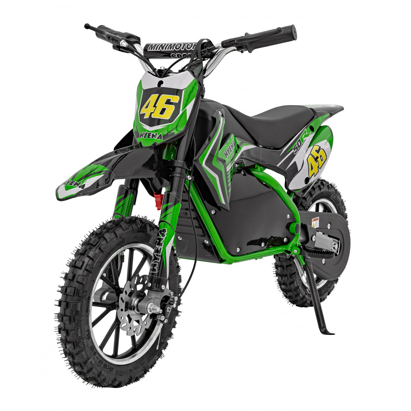 copy of Quad Highper na baterii žlutá 35 km/h + střídavý motor 1000 W + nafouknutá kola + nastavení sedadla