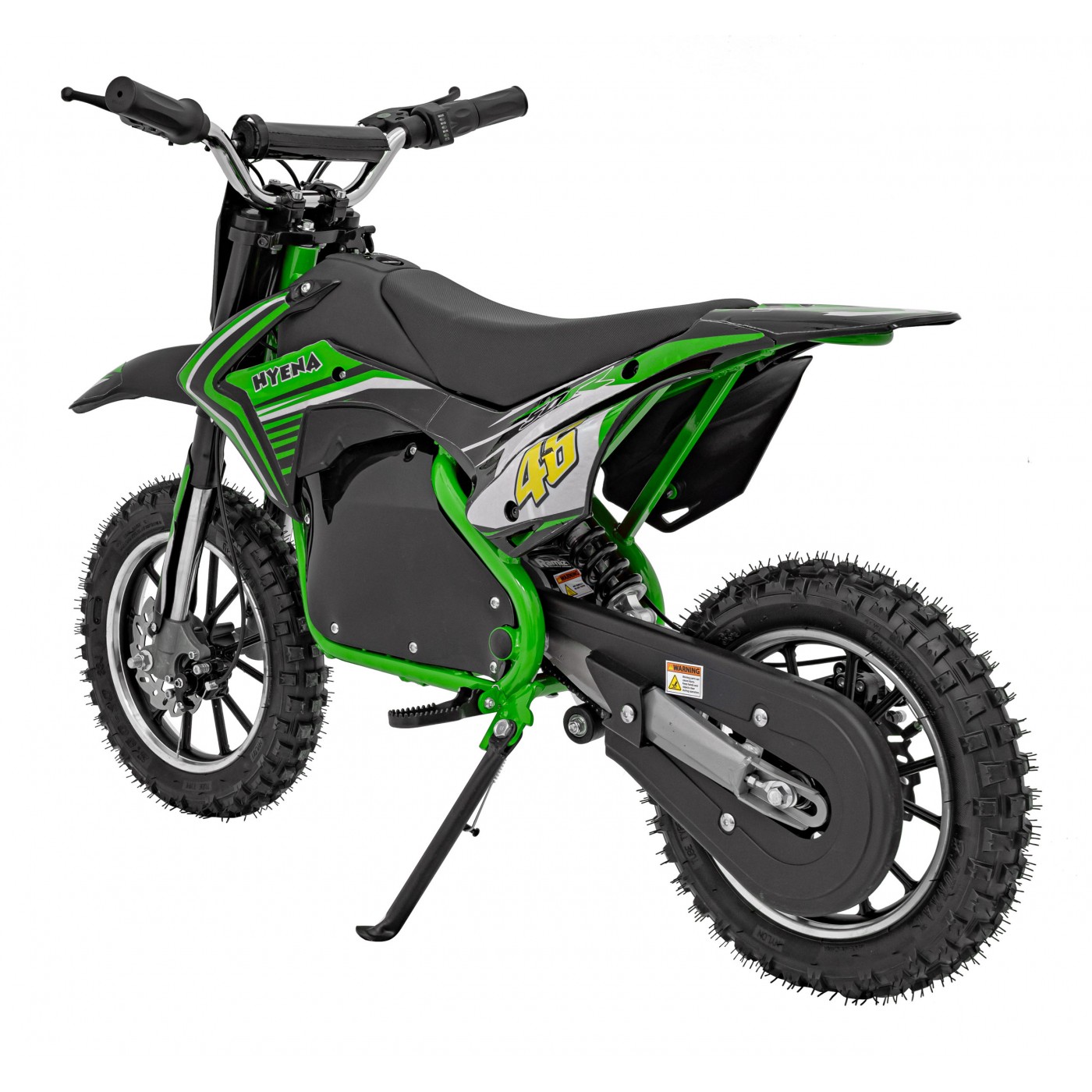copy of Quad Highper na baterii žlutá 35 km/h + střídavý motor 1000 W + nafouknutá kola + nastavení sedadla