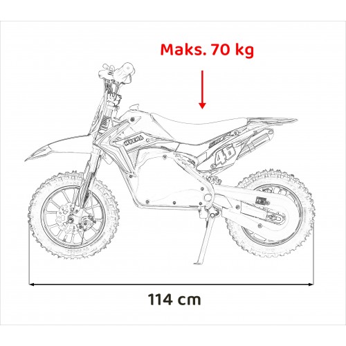 copy of Quad Highper na baterii žlutá 35 km/h + střídavý motor 1000 W + nafouknutá kola + nastavení sedadla