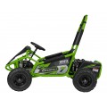 copy of Quad Highper na baterii žlutá 35 km/h + střídavý motor 1000 W + nafouknutá kola + nastavení sedadla