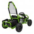 copy of Quad Highper na baterii žlutá 35 km/h + střídavý motor 1000 W + nafouknutá kola + nastavení sedadla