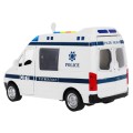 Velké policejní auto 1 16 Světla zvuky