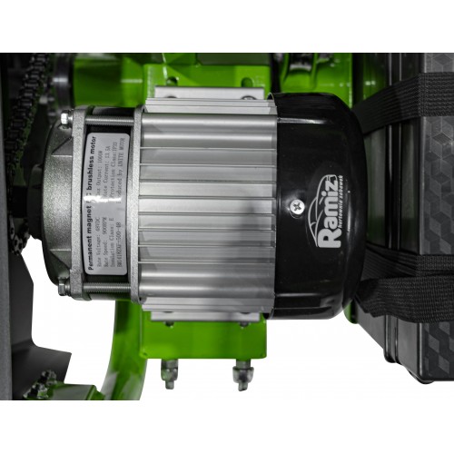 copy of Quad Highper na baterii žlutá 35 km/h + střídavý motor 1000 W + nafouknutá kola + nastavení sedadla