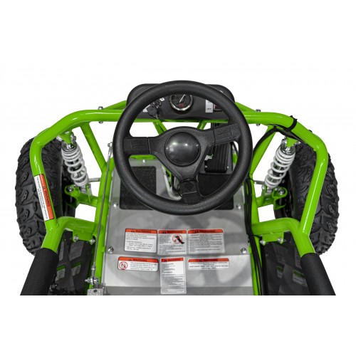 copy of Quad Highper na baterii žlutá 35 km/h + střídavý motor 1000 W + nafouknutá kola + nastavení sedadla