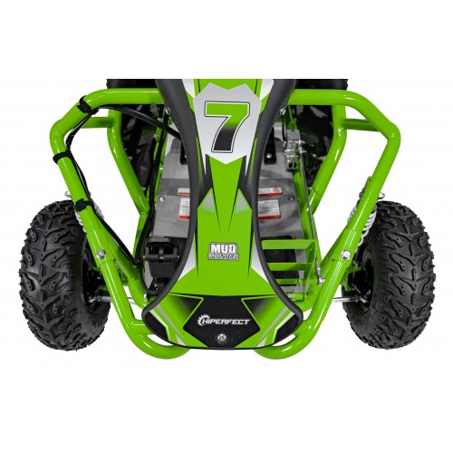 copy of Quad Highper na baterii žlutá 35 km/h + střídavý motor 1000 W + nafouknutá kola + nastavení sedadla