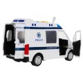 Velké policejní auto 1 16 Světla zvuky