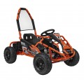 copy of Quad Highper na baterii žlutá 35 km/h + střídavý motor 1000 W + nafouknutá kola + nastavení sedadla