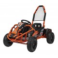 copy of Quad Highper na baterii žlutá 35 km/h + střídavý motor 1000 W + nafouknutá kola + nastavení sedadla