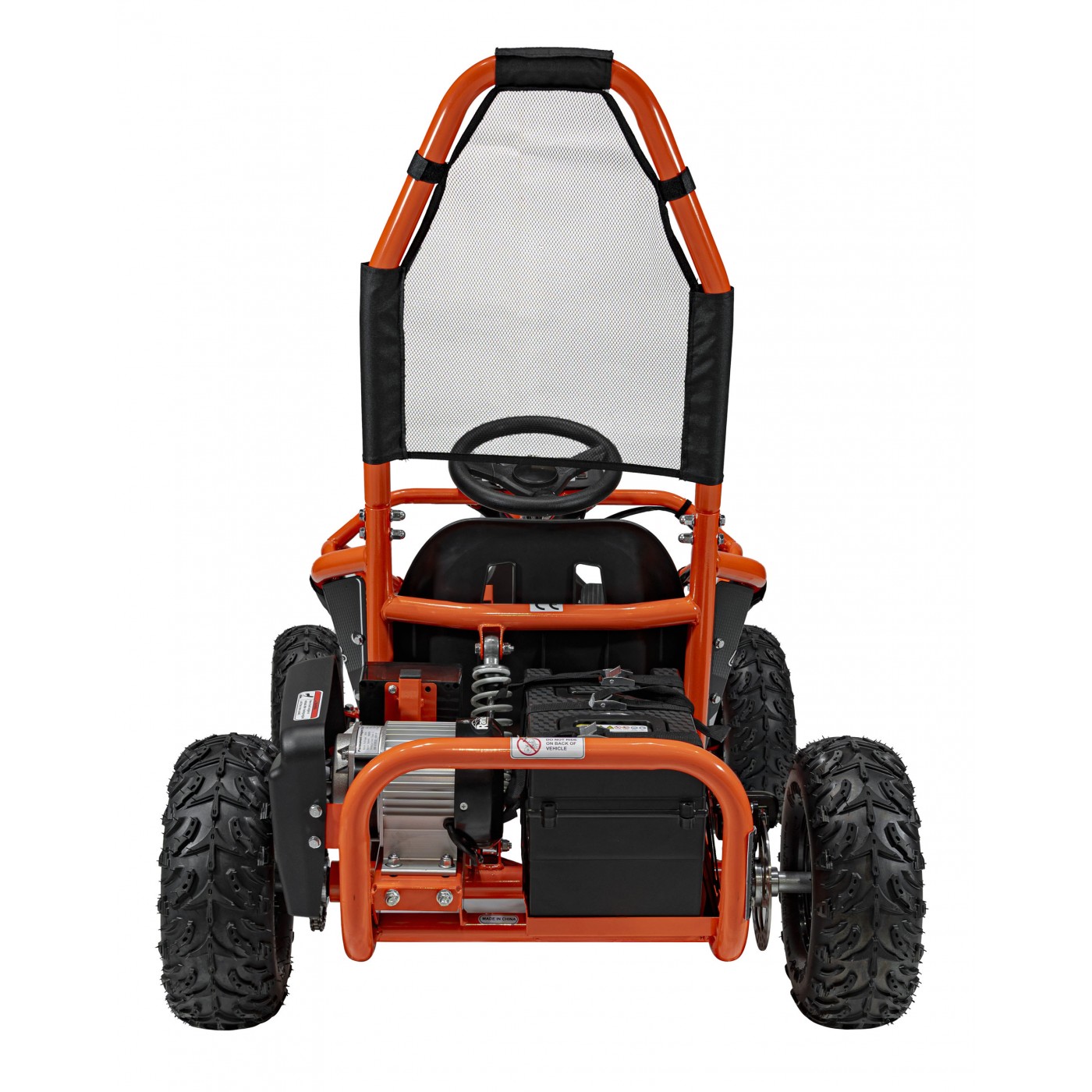 copy of Quad Highper na baterii žlutá 35 km/h + střídavý motor 1000 W + nafouknutá kola + nastavení sedadla