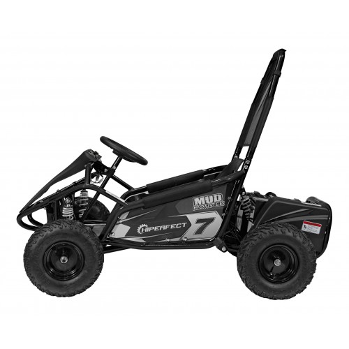 copy of Quad Highper na baterii žlutá 35 km/h + střídavý motor 1000 W + nafouknutá kola + nastavení sedadla