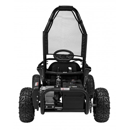 copy of Quad Highper na baterii žlutá 35 km/h + střídavý motor 1000 W + nafouknutá kola + nastavení sedadla
