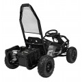 copy of Quad Highper na baterii žlutá 35 km/h + střídavý motor 1000 W + nafouknutá kola + nastavení sedadla
