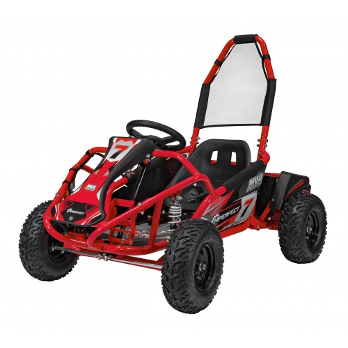 copy of Quad Highper na baterii žlutá 35 km/h + střídavý motor 1000 W + nafouknutá kola + nastavení sedadla
