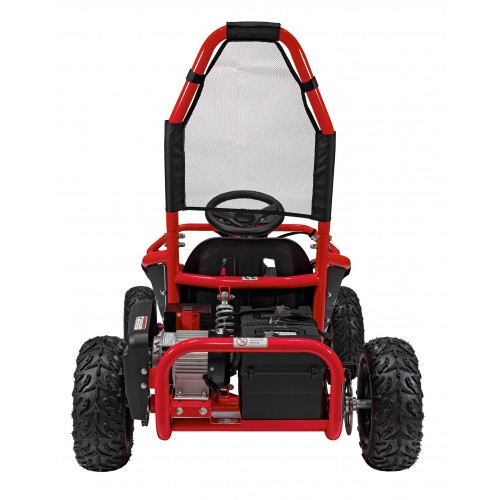 copy of Quad Highper na baterii žlutá 35 km/h + střídavý motor 1000 W + nafouknutá kola + nastavení sedadla