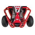 copy of Quad Highper na baterii žlutá 35 km/h + střídavý motor 1000 W + nafouknutá kola + nastavení sedadla