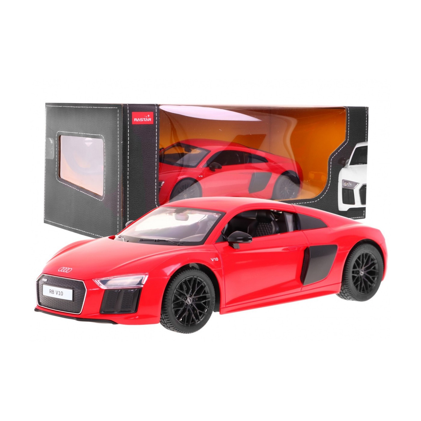 Autíčko R/C Audi R8 červené 1:14 RASTAR