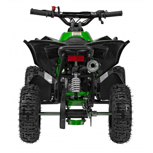 copy of Quad Highper na baterii žlutá 35 km/h + střídavý motor 1000 W + nafouknutá kola + nastavení sedadla
