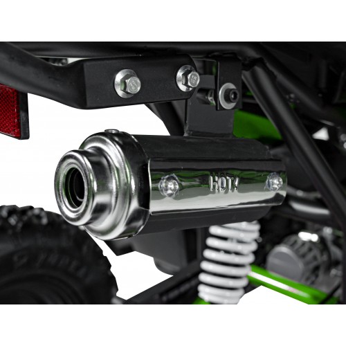 copy of Quad Highper na baterii žlutá 35 km/h + střídavý motor 1000 W + nafouknutá kola + nastavení sedadla