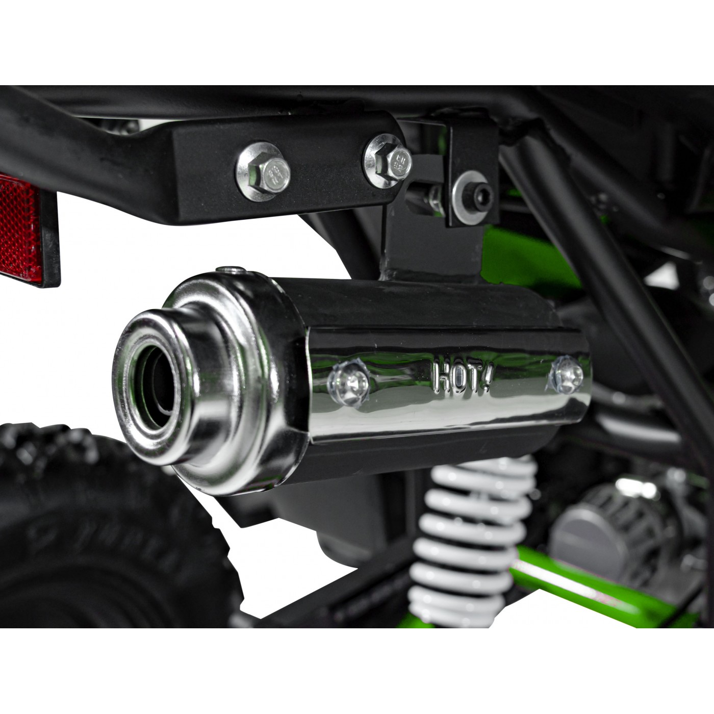 copy of Quad Highper na baterii žlutá 35 km/h + střídavý motor 1000 W + nafouknutá kola + nastavení sedadla