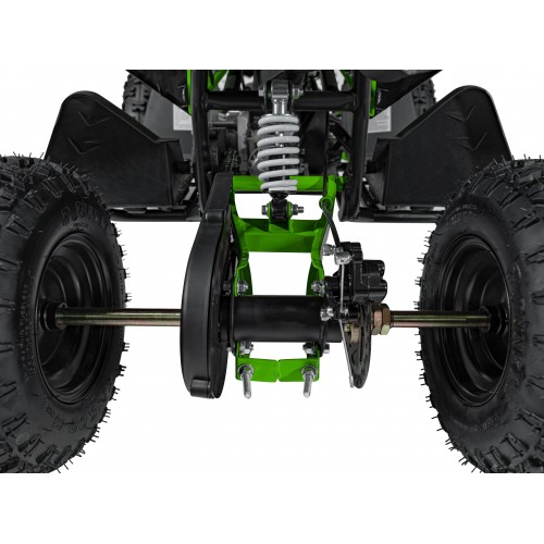copy of Quad Highper na baterii žlutá 35 km/h + střídavý motor 1000 W + nafouknutá kola + nastavení sedadla
