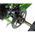 copy of Quad Highper na baterii žlutá 35 km/h + střídavý motor 1000 W + nafouknutá kola + nastavení sedadla