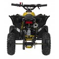copy of Quad Highper na baterii žlutá 35 km/h + střídavý motor 1000 W + nafouknutá kola + nastavení sedadla