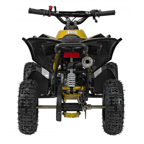copy of Quad Highper na baterii žlutá 35 km/h + střídavý motor 1000 W + nafouknutá kola + nastavení sedadla
