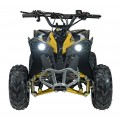 copy of Quad na baterii žlutá 35 km/h + střídavý motor 1000 W + nafouknutá kola + nastavení sedadla