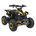 copy of Quad na baterii žlutá 35 km/h + střídavý motor 1000 W + nafouknutá kola + nastavení sedadla