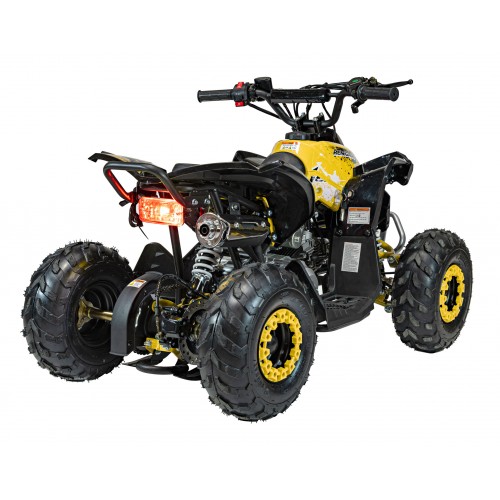 copy of Quad na baterii žlutá 35 km/h + střídavý motor 1000 W + nafouknutá kola + nastavení sedadla