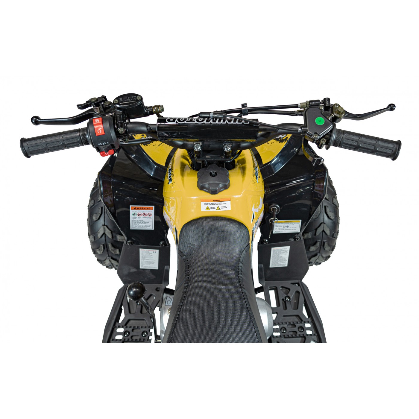 copy of Quad na baterii žlutá 35 km/h + střídavý motor 1000 W + nafouknutá kola + nastavení sedadla