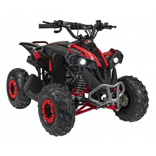copy of Quad na baterii žlutá 35 km/h + střídavý motor 1000 W + nafouknutá kola + nastavení sedadla