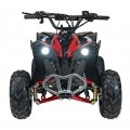 copy of Quad na baterii žlutá 35 km/h + střídavý motor 1000 W + nafouknutá kola + nastavení sedadla