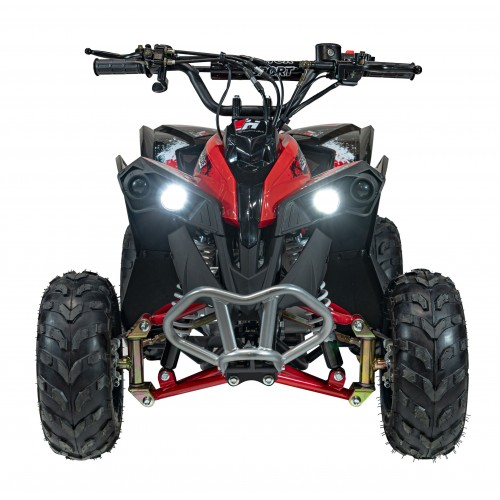 copy of Quad na baterii žlutá 35 km/h + střídavý motor 1000 W + nafouknutá kola + nastavení sedadla